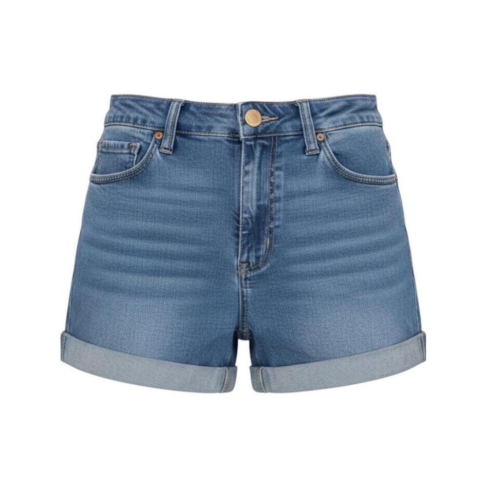 YMI Women's High Rise Denim Shorts Women 11/30 Blue